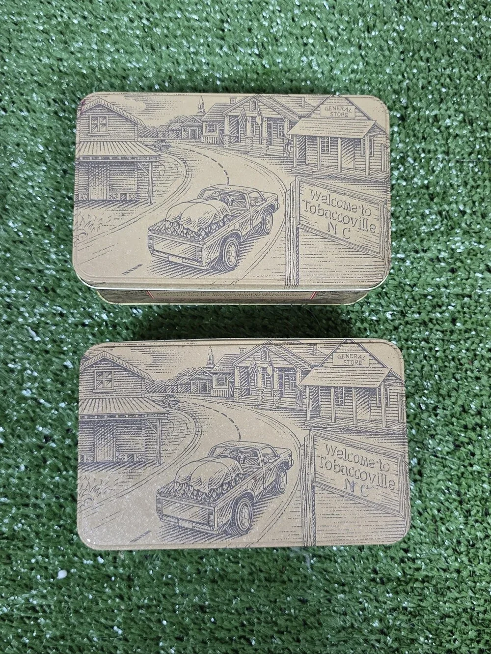 Vintage 1996 Doral Cigarettes Collecable Tins \ Winston-Salem, NC Set Of 3